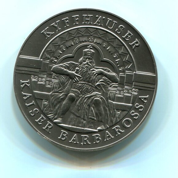 Germany Kaiser Barbarossa Medal (b735-43) - Picture 1 of 2